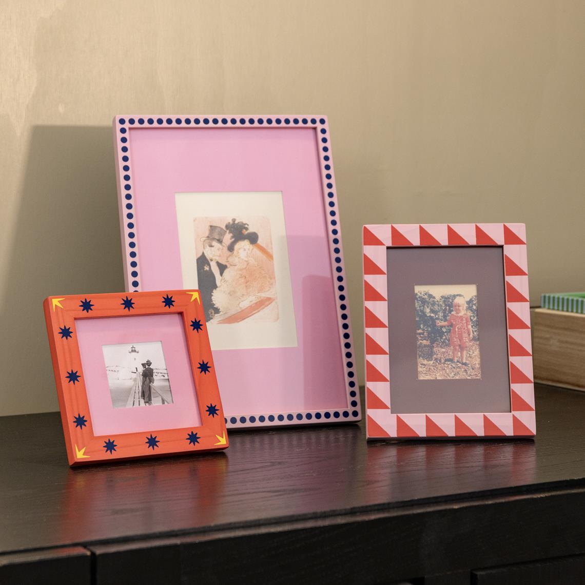 Photo frame patch large dot